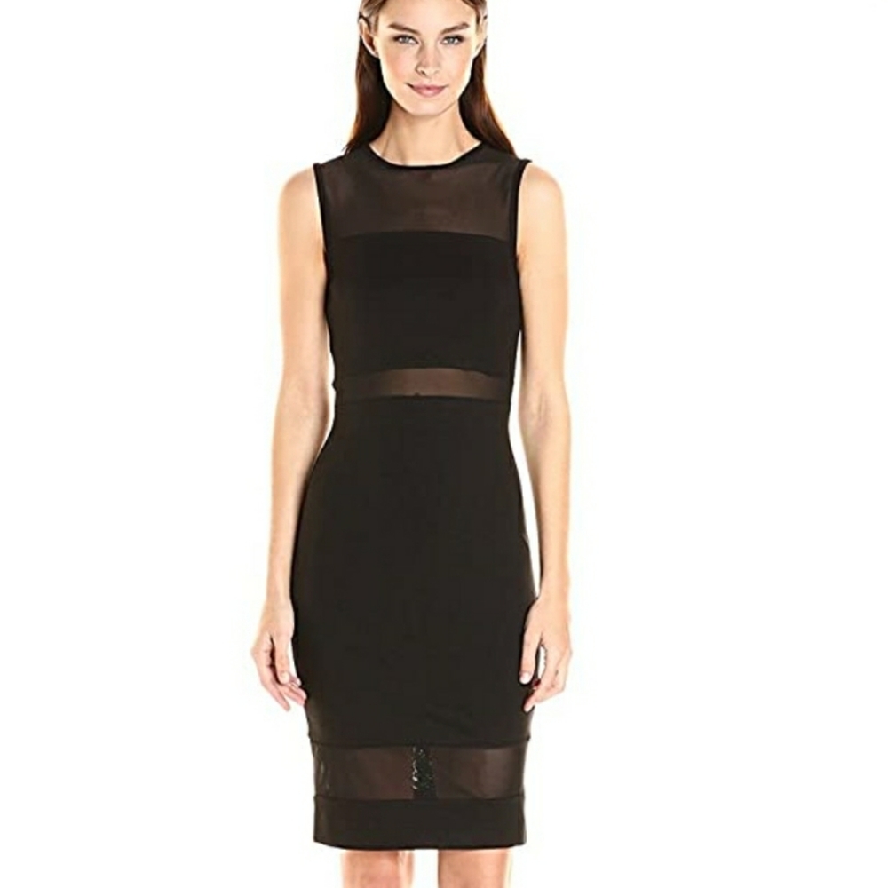 BRAND NEW Burgundy Mesh Midi Dress